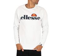 Ellesse SL Succiso - Felpa da Uomo, Uomo, Felpa, SHC07930, Bianco, S