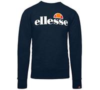 Ellesse SL Succiso - Felpa da Uomo, Uomo, Felpa, SHC07930, Navy, L