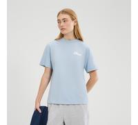 Ellesse Soffio Maglietta Donna - Blu Chiaro, Bianco