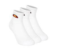 ellesse Tallo - Calzini alla caviglia, confezione da 3, colore: Bianco