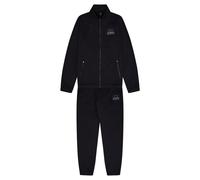 ELLESSE Tuta da jogging 'Kartoni' grigio / nero Uomo ELLESSE S grigio / nero