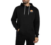 Ellesse Uomo Felpa con cappuccio con logo, Nero