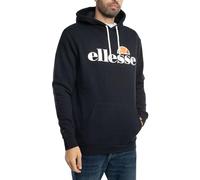 Ellesse Uomo Felpa con cappuccio SL Gottero Pullover, Nero