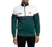 Ellesse Uomo Giacca Track Rimini, Off White/Dark Green, XXL