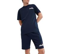 ELLESSE Maglietta 'Voodoo' navy / arancione / bianco, Taglia M