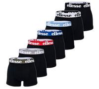 Ellesse Yema, boxer da uomo, confezione da 7 pezzi, con logo, senza intervento, cotone elasticizzato, M