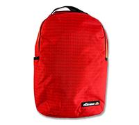 Ellesse Zainetto per laptop, porta PC computer. Zaino da viaggio, aereo bagaglio a mano. Lavoro università. Impermeabile. Sportivo con schienale strutturato. Resistente all'acqua. (Rosso)
