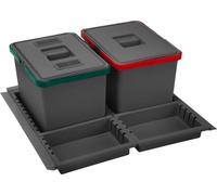 Pattumiera Raccolta Differenziata Sottolavello 12+12 Lt Elletipi PTC22 06050 1F