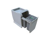 Elletipi PTA 3040A Pattumiera Differenziata Estraibile per Base