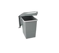 Elletipi Swing 2.0 PBN ASG34 Pattumiera Automatica da Anta in plastica Grande capacità 18 Litri