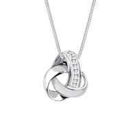 Elli 0102950612_45 - Catenina Collana con Pendente da Donna, Argento Sterling 925, 450 mm