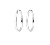 Elli 0308741312 - Orecchini a cerchio da donna, argento sterling 925 e smalto