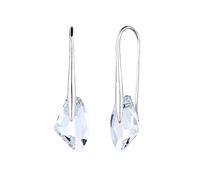 Elli - Orecchini pendenti goccia elegante con cristalli blu in argento sterling 925 1 pieces female