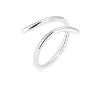 ELLI Anello 'Geo' argento, Taglia 52