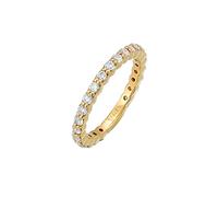 Elli Anelli Anello da donna Memoire scintillante con cristalli di zirconi in argento 925