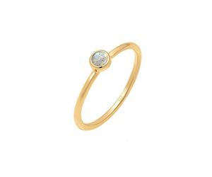 Elli Anelli da Donna Engagement con una pietra preziosa di Labradorite in Argento 925