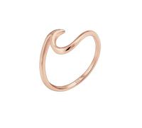 ELLI Anello 'Wellen' oro rosé, Taglia 52
