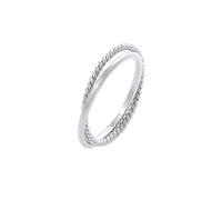 Elli Anelli Donne Avvolgimento Classico Filigrana Ritorto Tendenza in Argento Sterlino 925