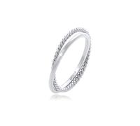 Elli Anelli Donne Avvolgimento Classico Filigrana Ritorto Tendenza in Argento Sterlino 925