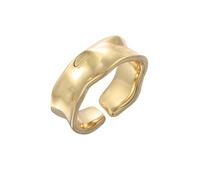 Elli - Anello a Fascia Impilabile Intrecciato Colore Oro per Donna Anelli 1 pieces female