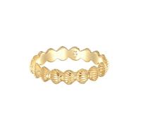 Elli - Anello a fascia in argento 925 dorato 60mm