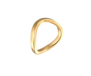 Elli - Anello Aperto Strutturato Color Oro per Donna Anelli 1 pieces female