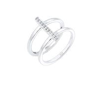 Elli Anello Componibile da Donna Argento, Misura 14