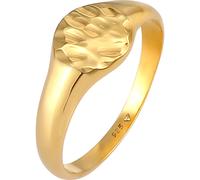 Elli - Anello con sigillo battuto in Argento Sterling 925 Anelli 1 pieces female