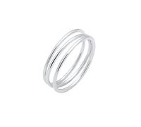 Elli Anello da Donna in Argento 925 con Nessuna Funzione Calendario, Misura 14