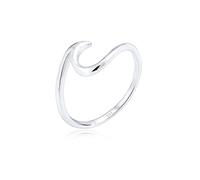 Elli Anello da Donna Onda Ottica in Tendenza in Argento Sterling 925