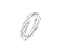 Elli - Anello di avvolgimento Trini Look Basico Minimal Trend in argento sterling 925 Anelli 1 pieces female