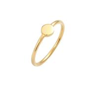 Elli - Anello di impilamento Piastrina Geo Basic Trend Blogger in argento sterling 925 Anelli 1 pieces female