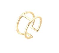 Elli Anello Donna Tendenza Minimalista in Argento Sterling 925