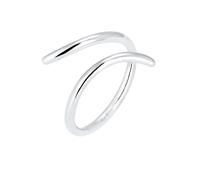 ELLI Anello 'Geo' argento, Taglia 56