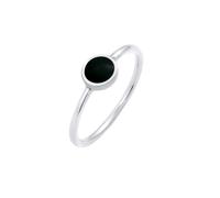 ELLI Anello nero / argento Donna ELLI 52