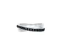 Elli - Avvolgimento Elegante con Cristalli in Argento Sterling 925 Anelli 1 pieces female
