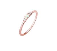 ELLI Anello opale / oro rosé / trasparente Donna ELLI 56 opale / oro rosé / trasparente