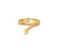 ELLI Anello 'Schlange' oro / trasparente Donna ELLI 52