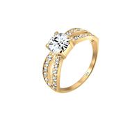 ELLI Anello 'Solitär' oro / trasparente Donna ELLI 58 oro / trasparente