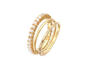 Elli - Anello Stile Geometrico Aperto in Argento 925 Anelli 1 pieces female