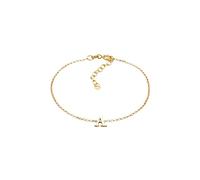 Elli Armband Damen Anhänger Buchstabe A Basic in 925 Sterling Silber
