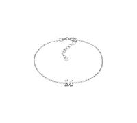 Elli Bracciale Donne Ciondolo lettera M di base in argento sterlino 925