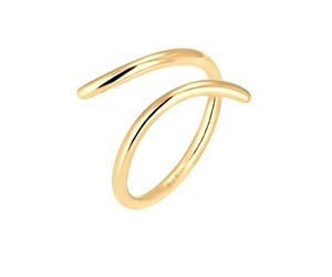 Elli - Avvolgimento Statement Geo in Argento Sterling 925 Anelli 1 pieces female