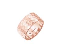Elli - Banda di Base Martellato in Argento Sterling 925 Anelli 1 pieces female