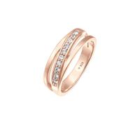 Elli - Banda elegante con cristalli in argento sterling 925 Anelli 1 pieces female