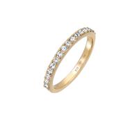Elli - Banda Memoire Elegante con cristalli in Argento Sterling 925 Anelli 1 pieces female