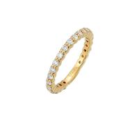 Elli - Banda Memoire Scintillante con Cristalli di Zirconia in Argento Sterling 925 Anelli 1 pieces female
