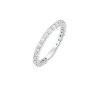 Elli - Banda Memoire Scintillante con Cristalli di Zirconia in Argento Sterling 925 Anelli 1 pieces female