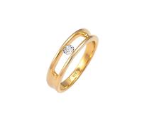 Elli - Banda Solitario con Cristalli in Argento Sterling 925 Anelli 1 pieces female