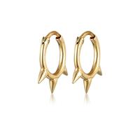 Elli - Blogger Creola Femminile in argento sterling 925 Orecchini a cerchio 1 pieces female